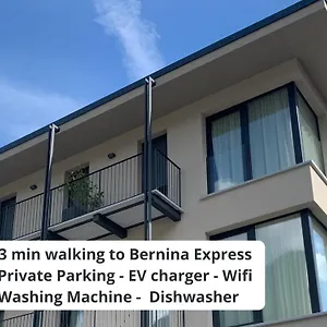 Bernina - Vicino Al Bernina Express Apartamento